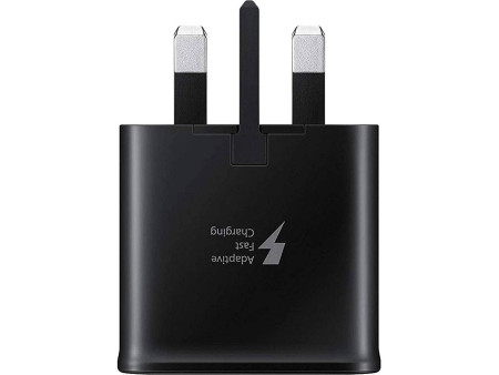 Incarcator retea Samsung, EP-TA20UBE, port USB-A , 3 pini (UK), bulk, black + adaptor pentru EU